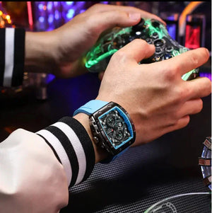 Men’s Quartz Six-Pin Strap Watch Rberyl