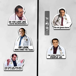 12Pc Dr. Now Fridge Magnet Set - Diet Inspiration Rberyl