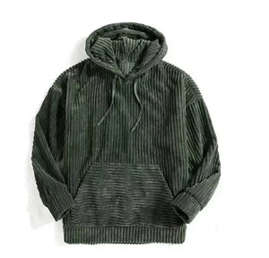Corduroy Essential Men's Hoodie Rberyl