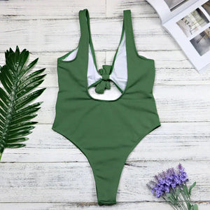Chic Hollow Backless Swimsuit Rberyl