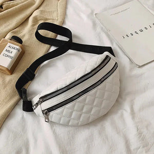 Chic PU Leather Waist & Shoulder Bag Rberyl