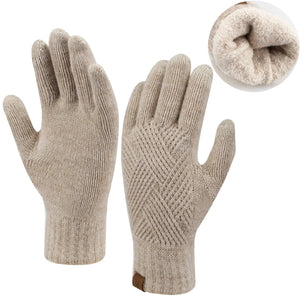 FZ Cozy Touch Women's Thermal Knit Gloves Rberyl