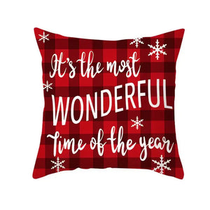 Holiday Cheer Cartoon Pillowcase Rberyl