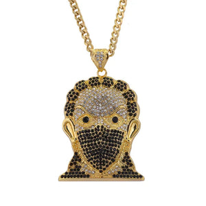 Eco Chic Hip Hop Mask Necklace Rberyl