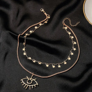 Starlight Charm Necklace Rberyl