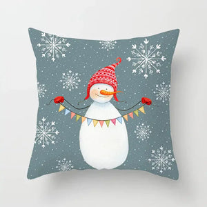 Holiday Cheer Cartoon Pillowcase Rberyl