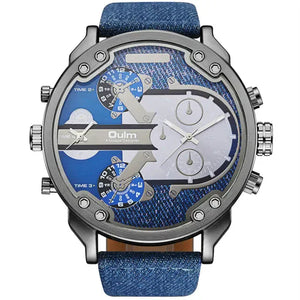 Oulm Dual Zone Luxury Men's Watch Rberyl
