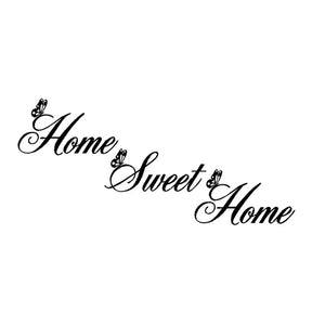 Elegant Home Sweet Home Wall Sticker Rberyl