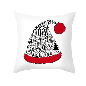 Holiday Cheer Cartoon Pillowcase Rberyl