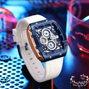 Men’s Quartz Six-Pin Strap Watch Rberyl