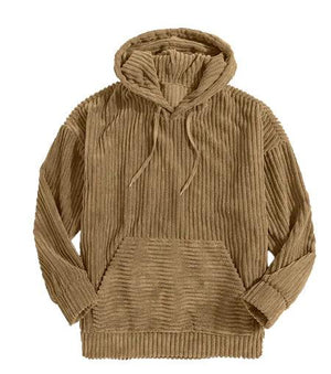 Corduroy Essential Men's Hoodie Rberyl
