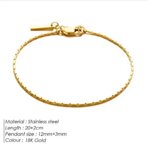 Modern Steel Gent's Bracelet Rberyl
