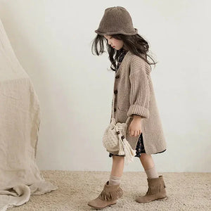 Girls' Chic Knit Cardigan Rberyl