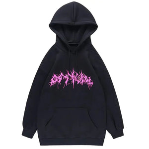 Euro-American Printed Street Hoodie Rberyl