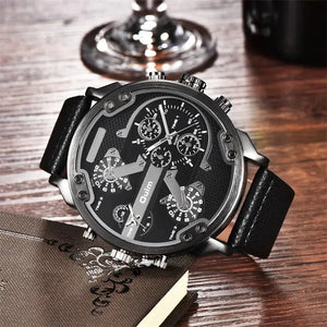 Oulm Dual Zone Luxury Men's Watch Rberyl