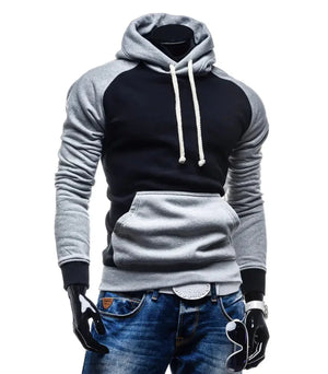 Trendy Color Block Teen Hoodie Rberyl