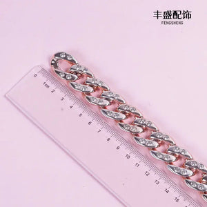 Elegant Acrylic Rhinestone Chains Rberyl