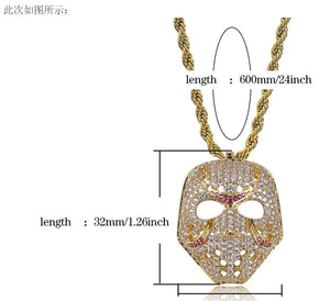 Mystique Mask Pendant Rberyl