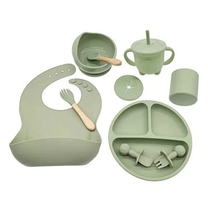 Infant Self-Feeding Silicone Set Rberyl