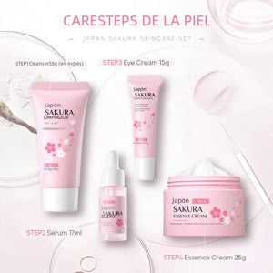 Sakura Bloom Skincare Kit - 4 Piece Set Rberyl