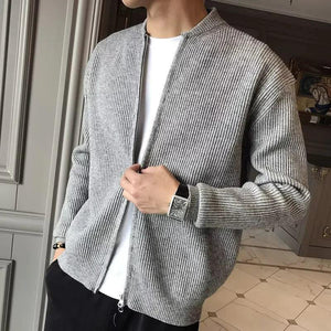 Men's Slim Fit Cardigan Rberyl