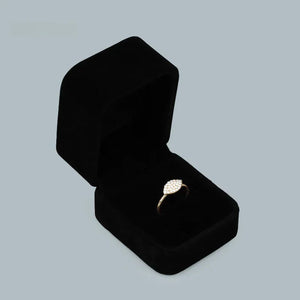 Elegant Black Velvet Jewelry Organizer Set Rberyl