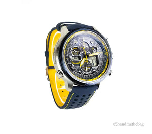 Citizen Promaster Blue Angels Leather Watch JY8031-05L Rberyl