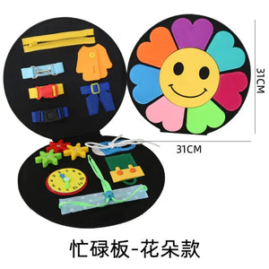 Montessori Dress Up Felt Board for Toddlers Rberyl
