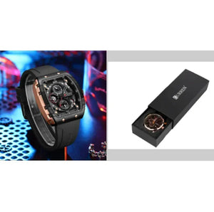 Men’s Quartz Six-Pin Strap Watch Rberyl