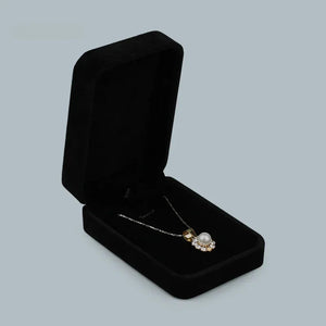 Elegant Black Velvet Jewelry Organizer Set Rberyl
