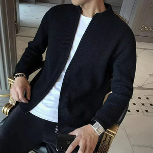 Men's Slim Fit Cardigan Rberyl