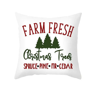 Holiday Cheer Cartoon Pillowcase Rberyl