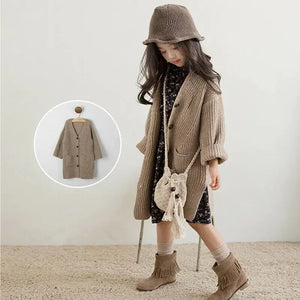 Girls' Chic Knit Cardigan Rberyl
