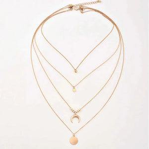 LayerLuxe Trio Necklace Rberyl