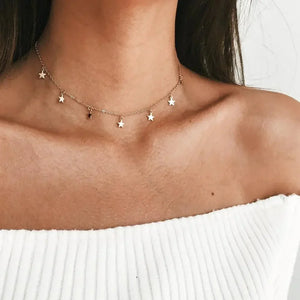 Starlight Alloy Necklace Rberyl