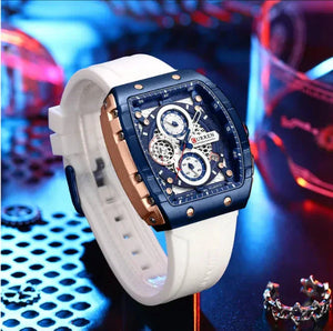 Men’s Quartz Six-Pin Strap Watch Rberyl