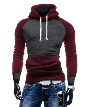 Trendy Color Block Teen Hoodie Rberyl