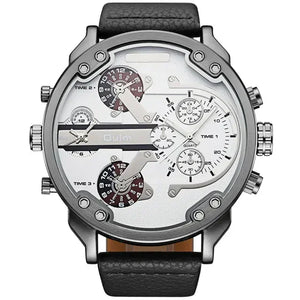 Oulm Dual Zone Luxury Men's Watch Rberyl