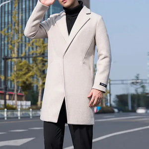 Fiorinni Slim Fit Men's Overcoat - Elegant Winter Wear Rberyl