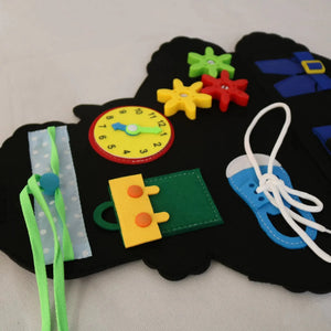 Montessori Dress Up Felt Board for Toddlers Rberyl