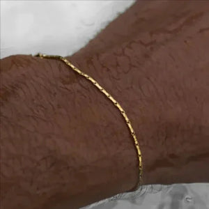 Modern Steel Gent's Bracelet Rberyl