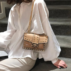 Betty Clear Panel Shoulder Bag - Tan Rberyl