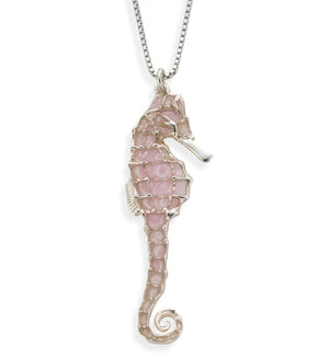 Seahorse Necklace Rberyl