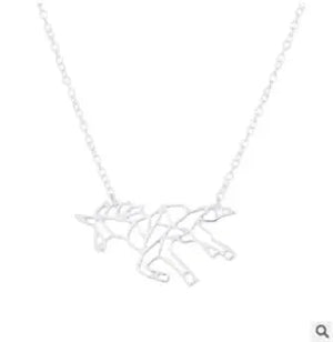 Magic Origami Pendant Necklace Rberyl