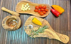 Olive Wood Artisan Set Rberyl