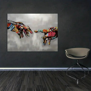 Urban Canvas Art - Chic Graffiti Decor Rberyl