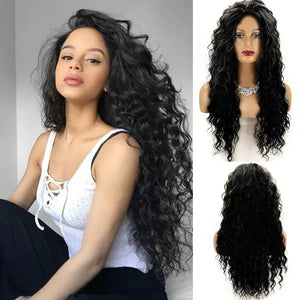 Glamorous Long Blonde Gradient Wig Rberyl