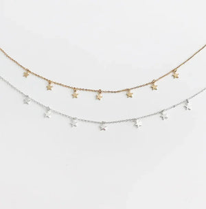 Starlight Alloy Necklace Rberyl