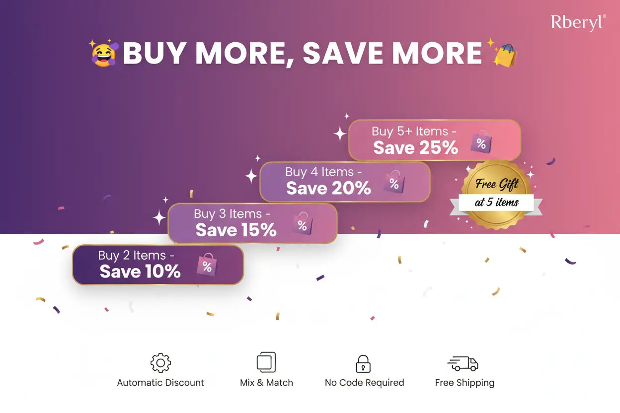 🎊 Buy More, Save More