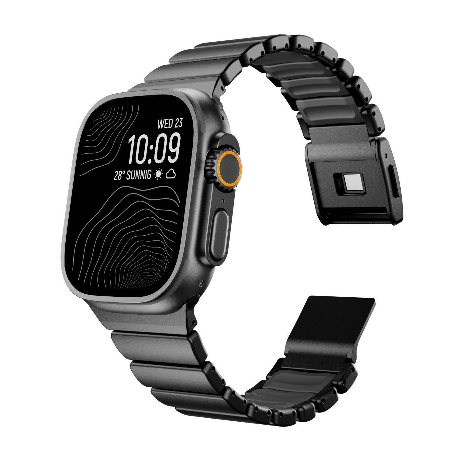 Magnetic Silicone Watch Strap for Apple Watch